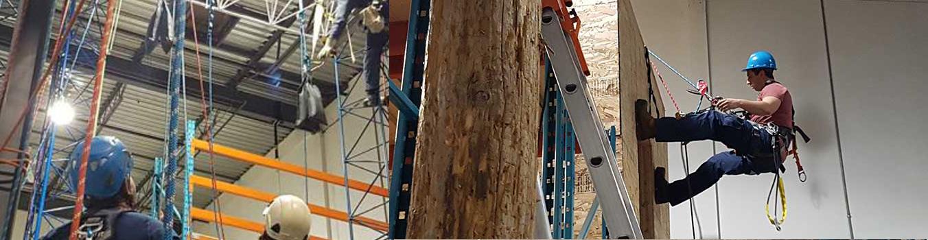 travail-en-hauteur-travaileur-compétent-séance-publique